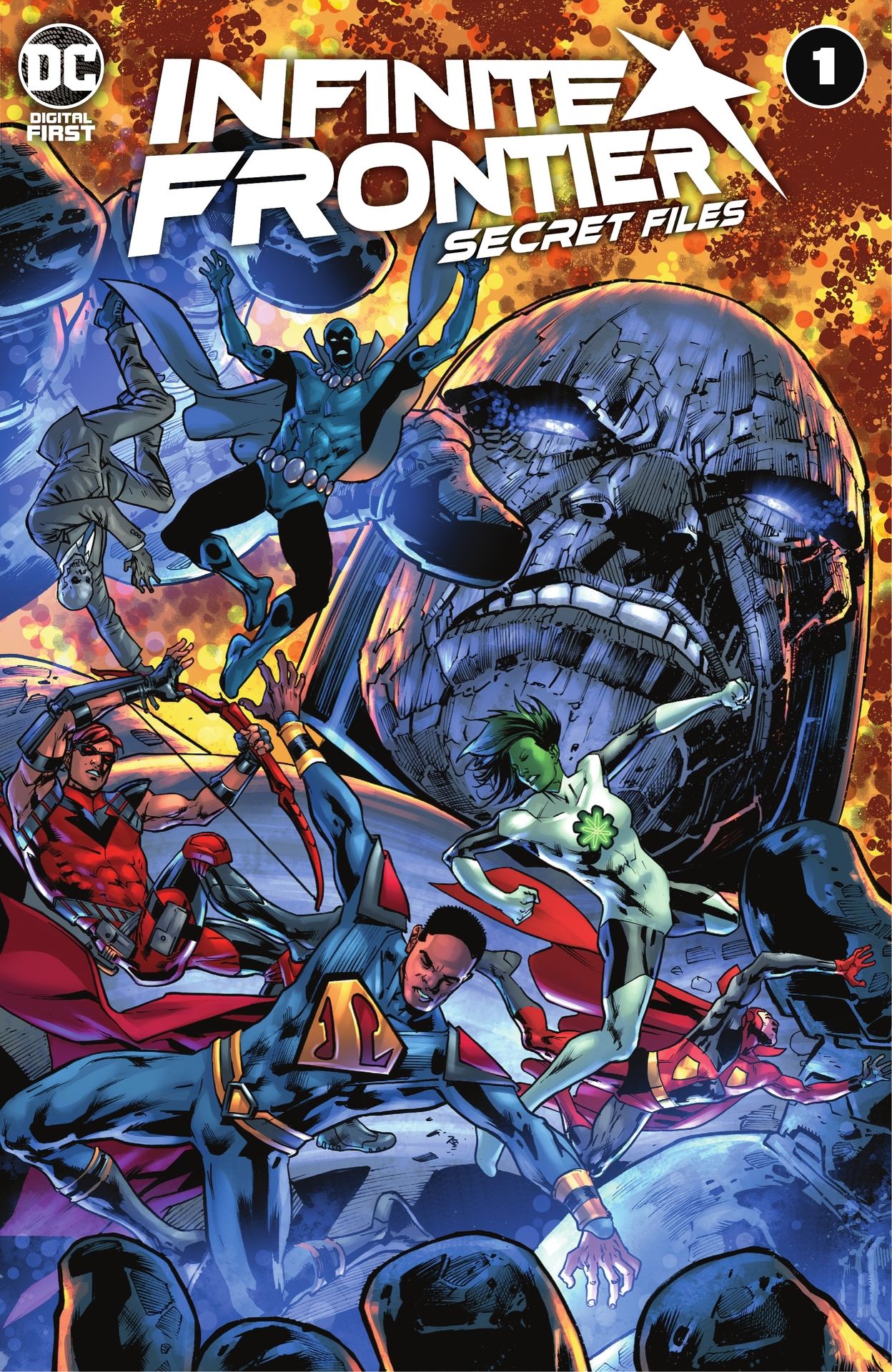 Infinite Frontier Secret Files book cover 3