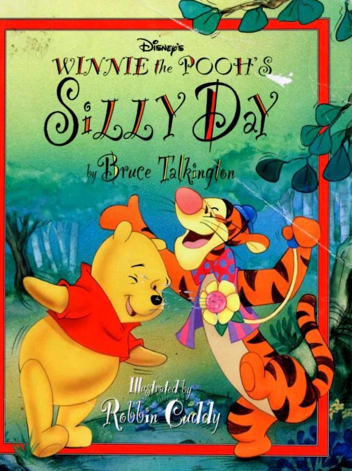 Disney's Winnie the Pooh's Silly Day book cover