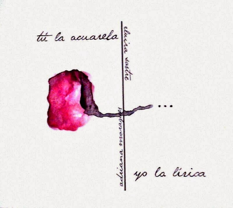 Tu la acuarela. Yo la lírica book cover
