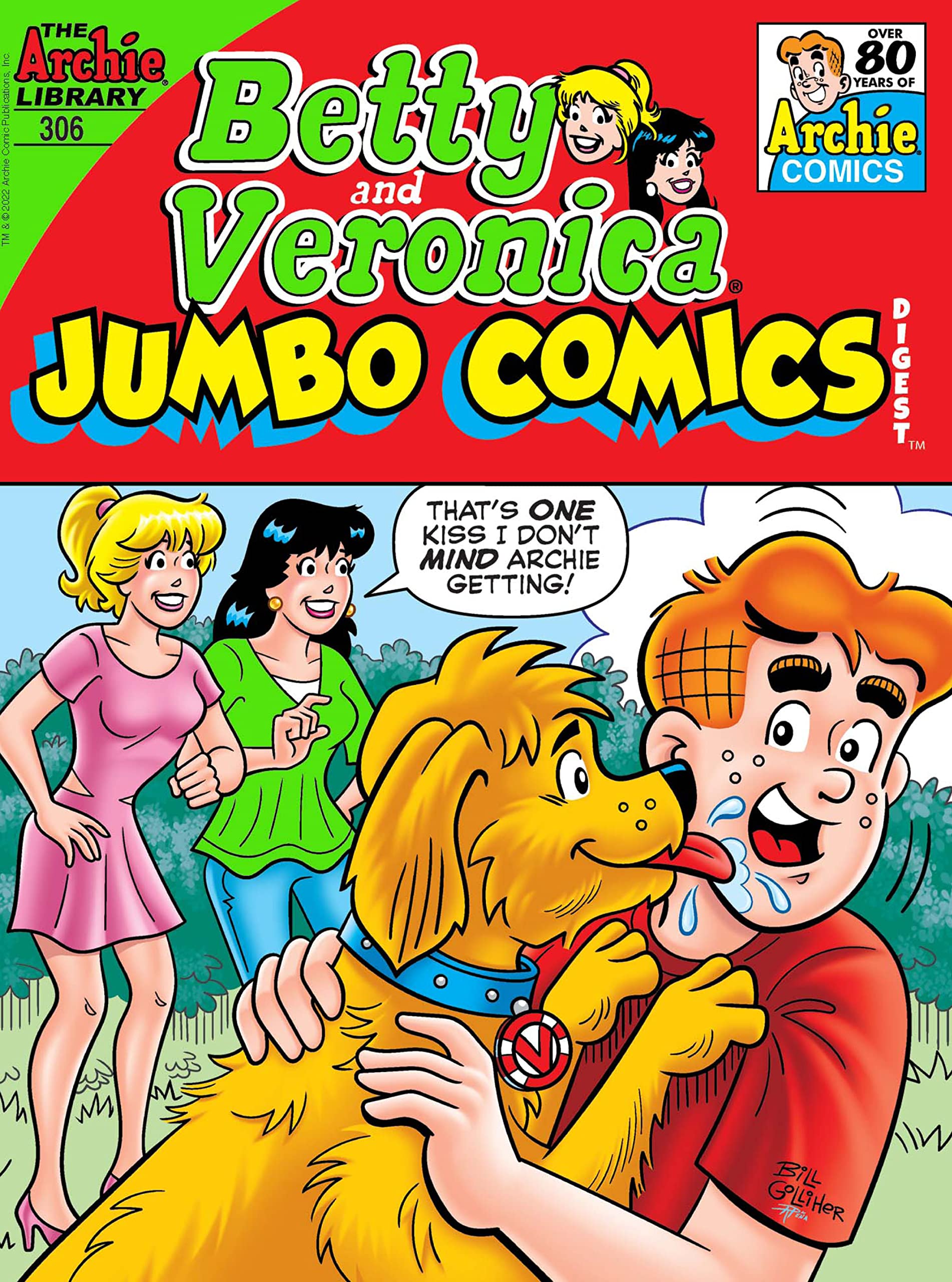 Betty & Veronica Jumbo Comics Digest #306 book cover