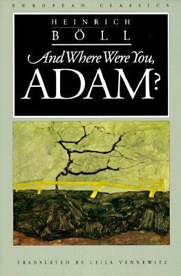 And Where Were You, Adam? book cover