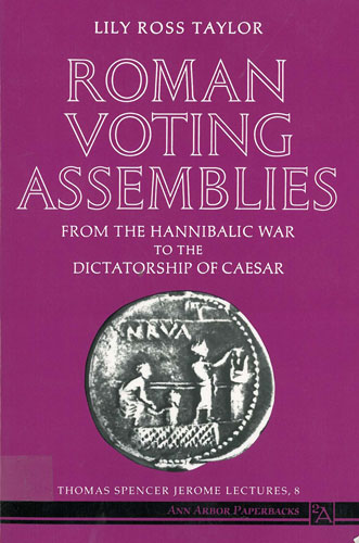 Roman Voting Assemblies book cover
