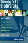 Conserving Earth's Biodiversity book cover