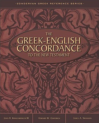 Greek-English Concordance to the New Testament, The book cover