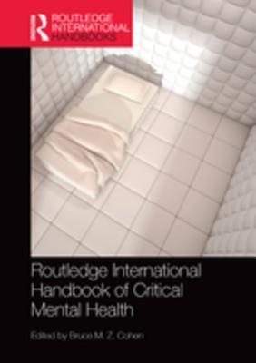 Routledge International Handbook of Critical Mental Health book cover