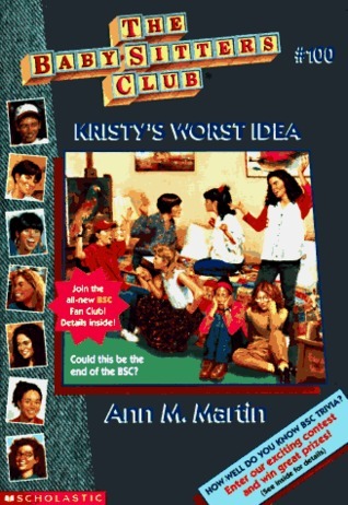 Kristy's Worst Idea book cover