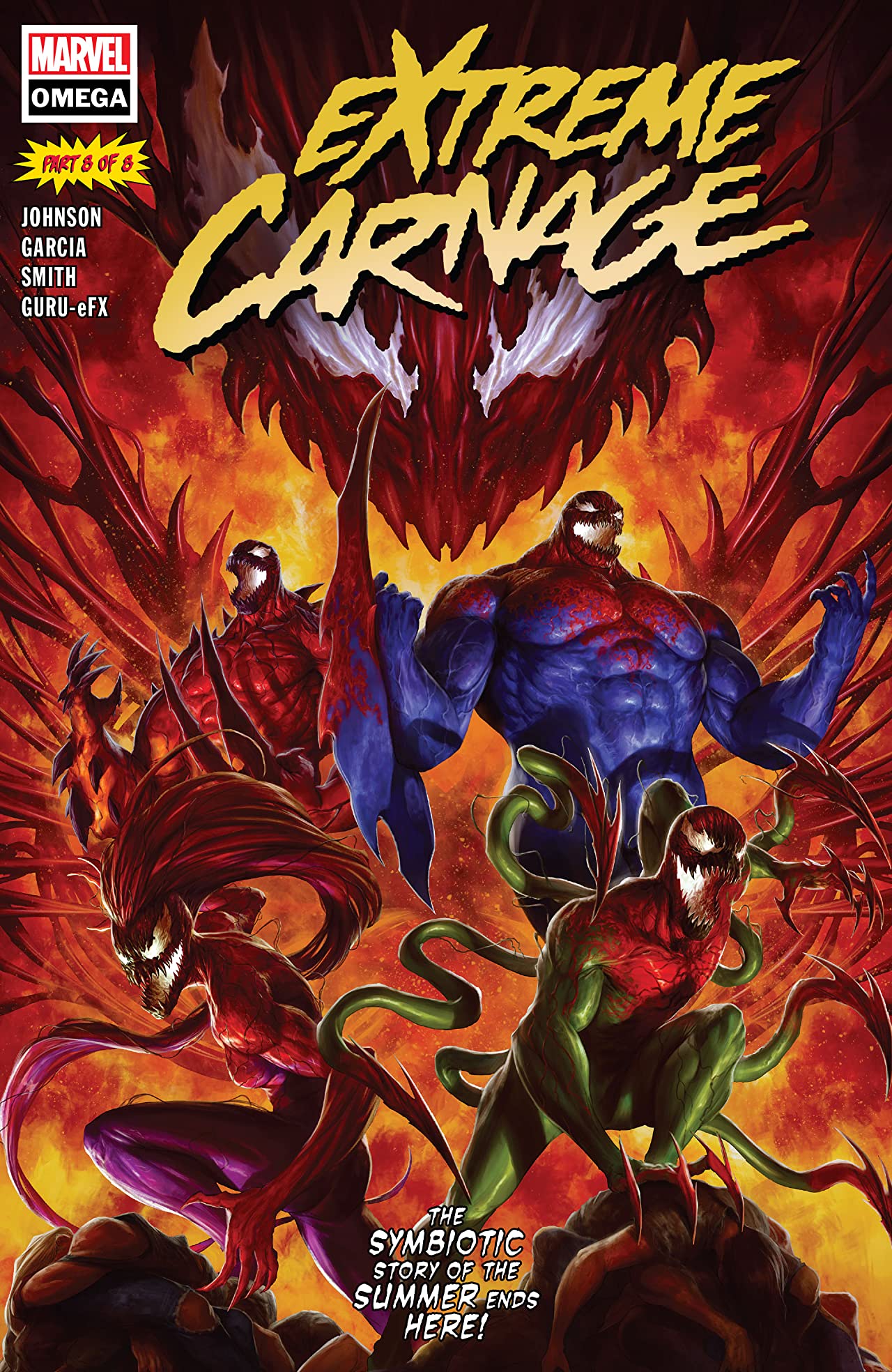 Extreme Carnage book cover
