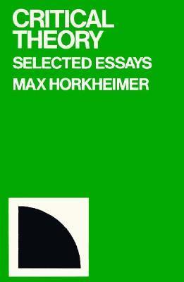 Critical Theory book cover