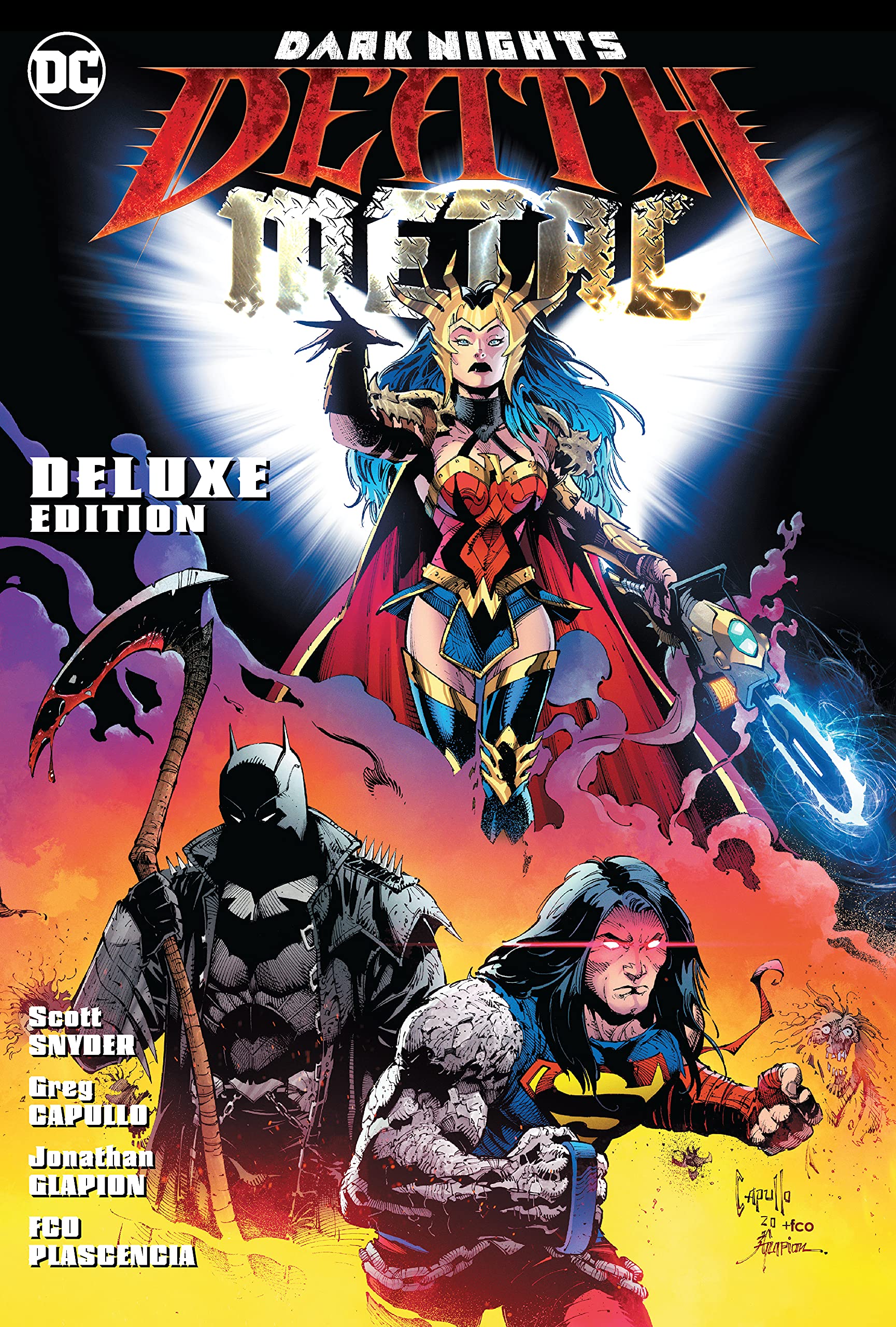 Dark Nights Saga by Scott Snyder book cover 3