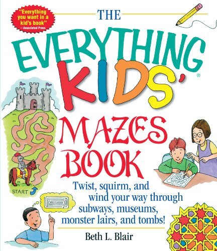 The Everything Kids' Mazes Book book cover