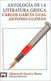 Antología de la literatura griega book cover