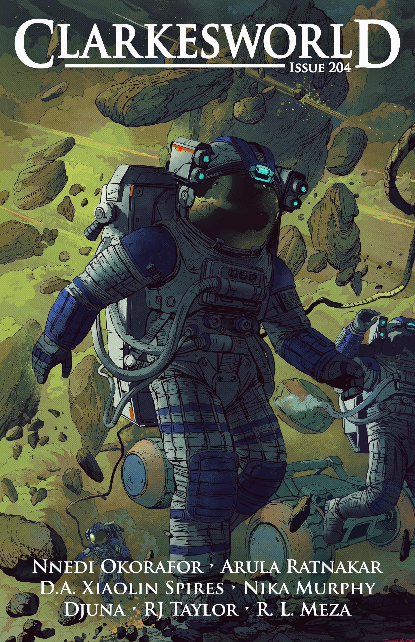Clarkesworld Magazine, Issue 204, September 2023 book cover