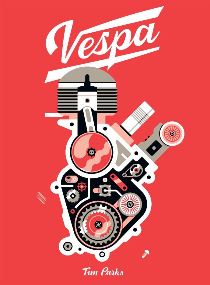 Vespa book cover