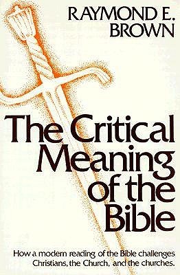 The Critical Meaning of the Bible book cover