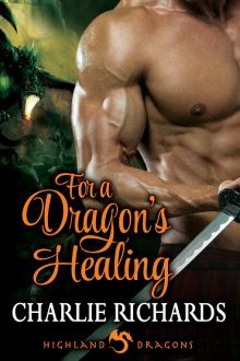 For a Dragon's Healing book cover