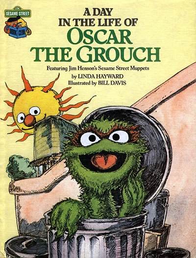 A Day in the Life of Oscar the Grouch book cover