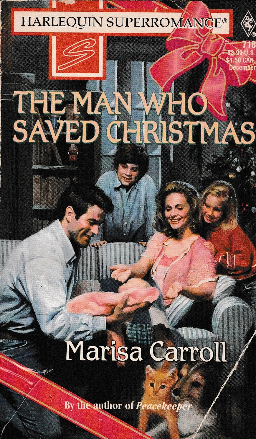 The Man Who Saved Christmas book cover