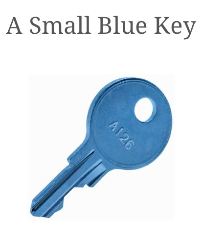 A Small Blue Key book cover