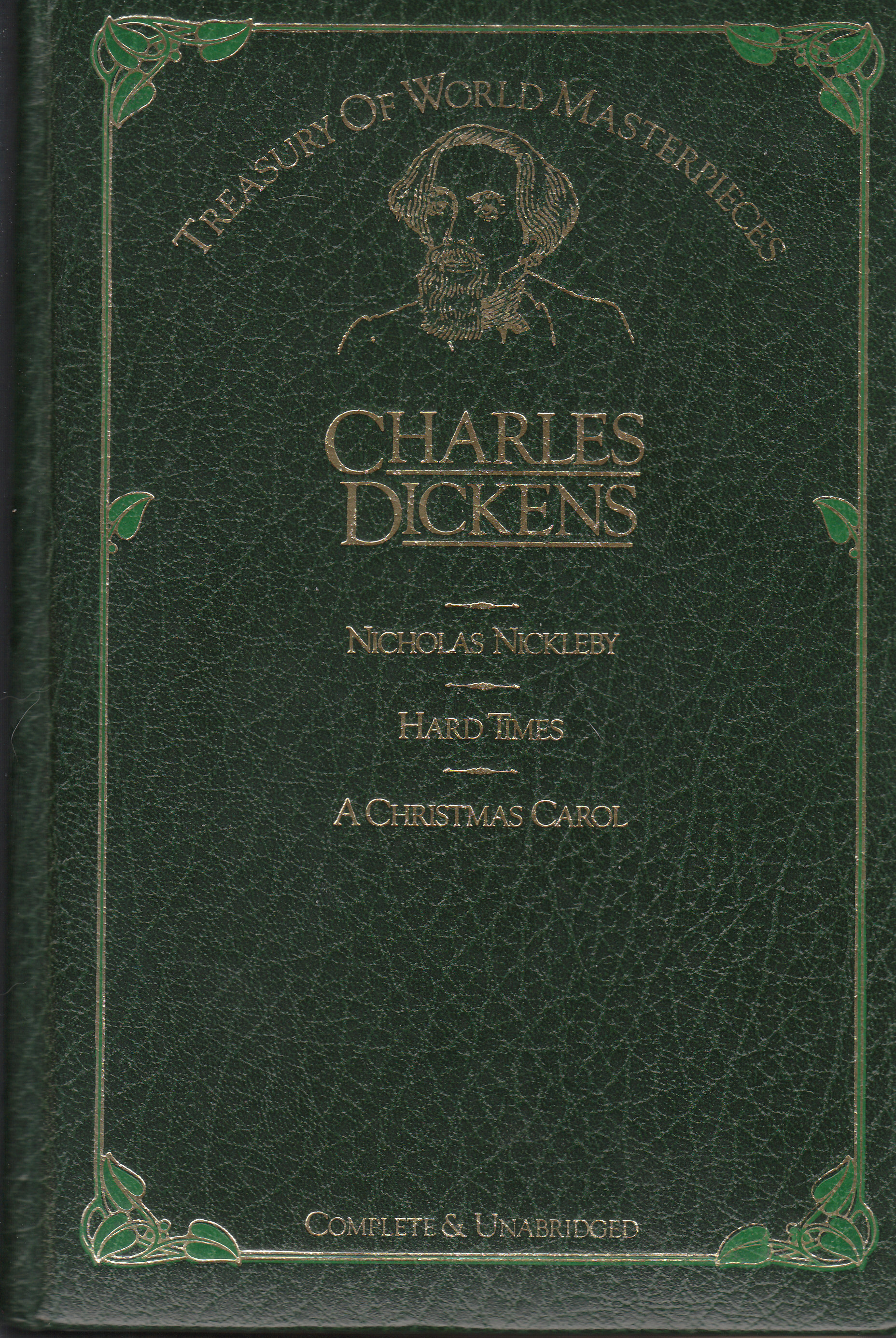 Nicholas Nickleby; Hard Times; A Christmas Carol book cover
