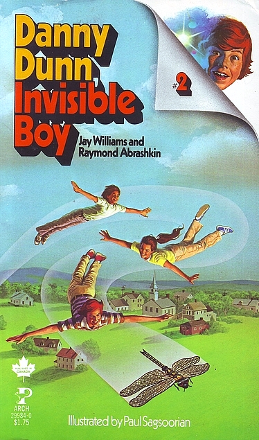 Danny Dunn, Invisible Boy book cover