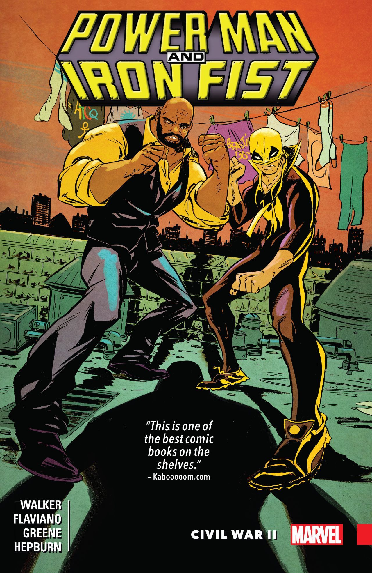 Power Man and Iron Fist (2016) book cover 2