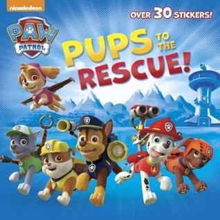 Pups to the Rescue! (Paw Patrol) (Pictureback book cover
