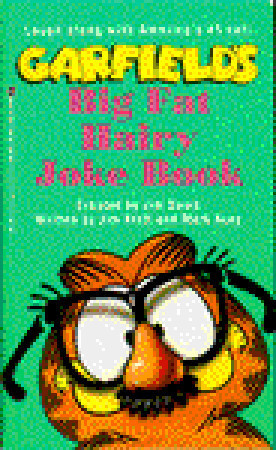 Garfield's Big Fat Hairy Joke Book book cover