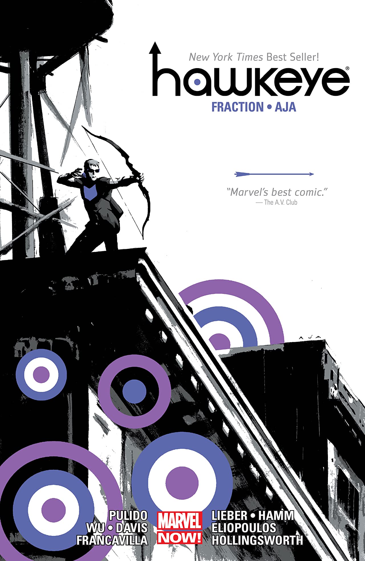Hawkeye by Matt Fraction & David Aja Omnibus book cover