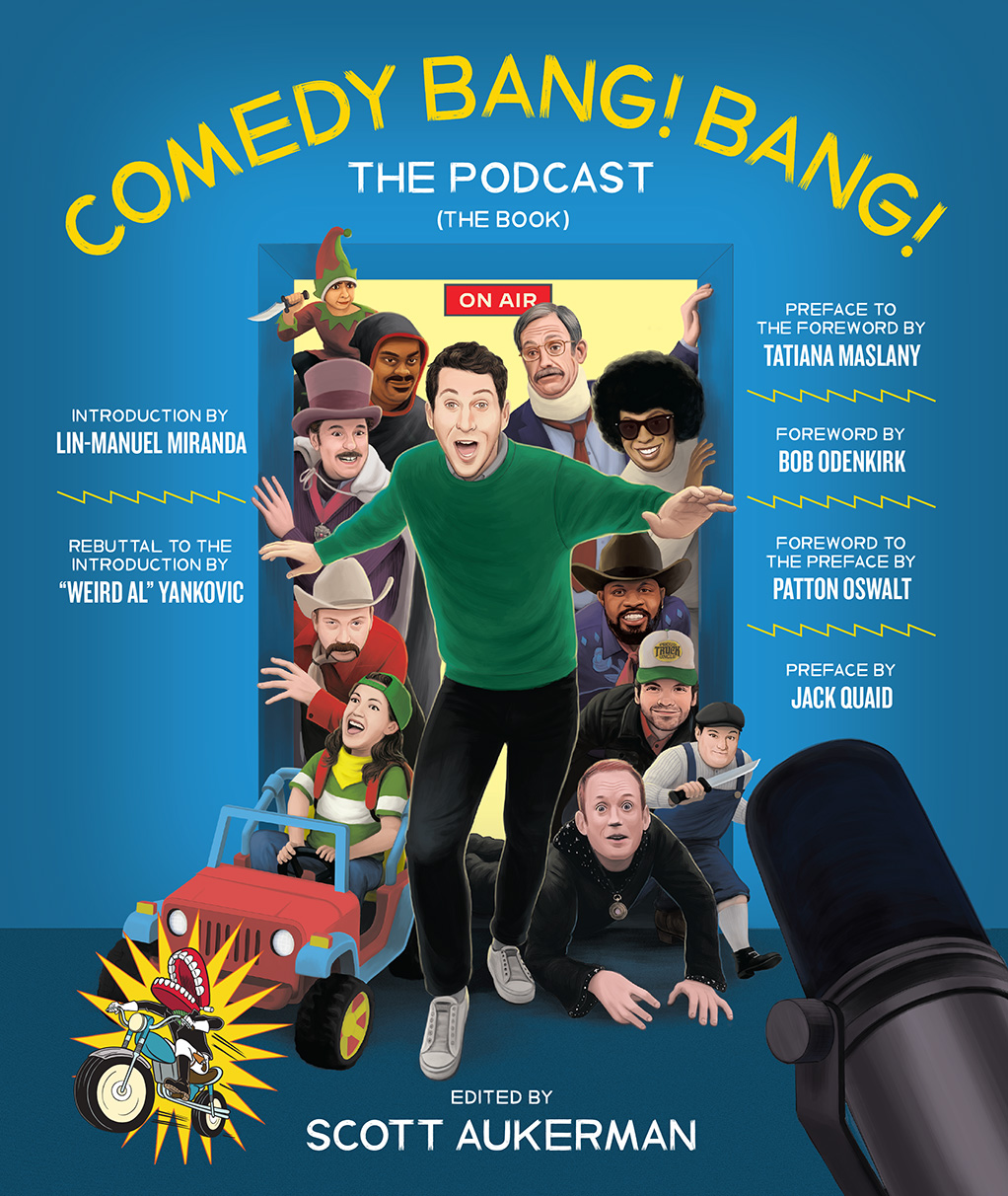 Comedy Bang! Bang! The Podcast book cover
