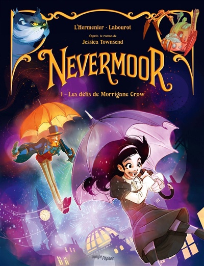Nevermoor - BD book cover 1