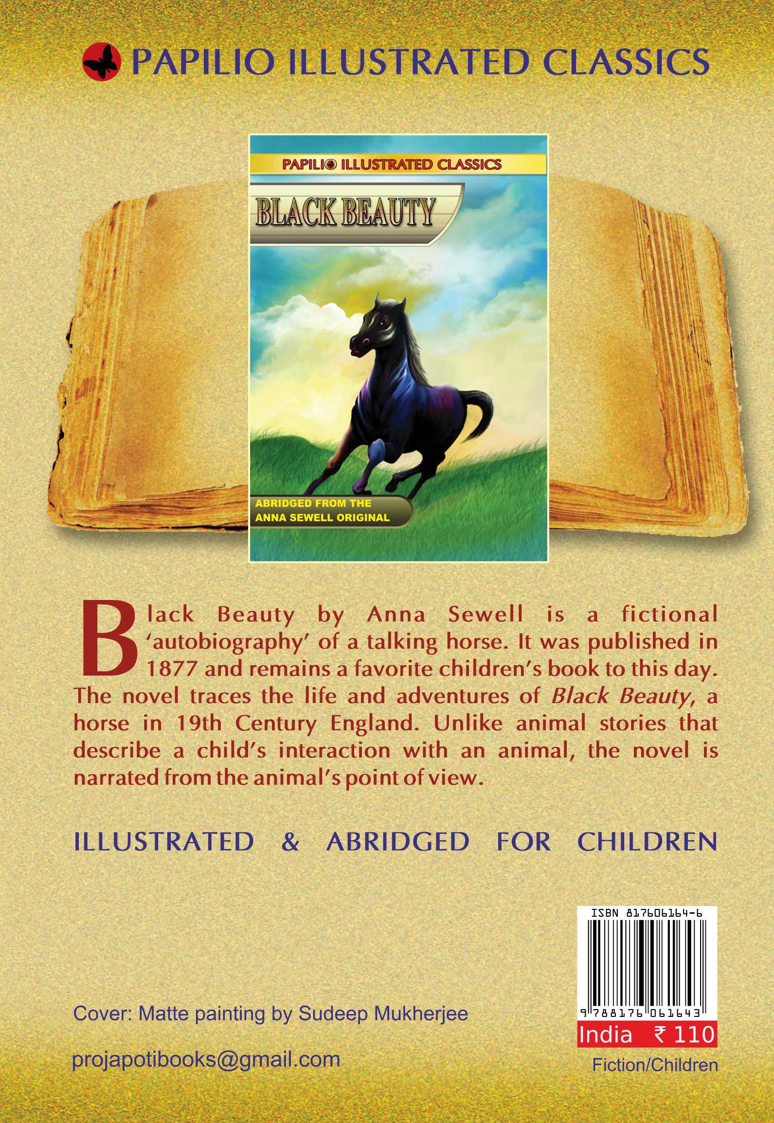 Black Beauty book cover