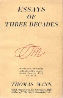 Essays of Three Decades book cover