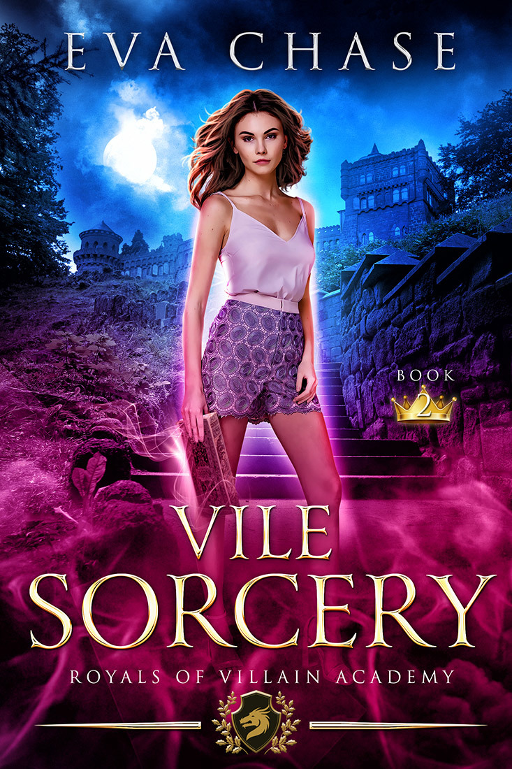 Royals of Villain Academy book cover 2