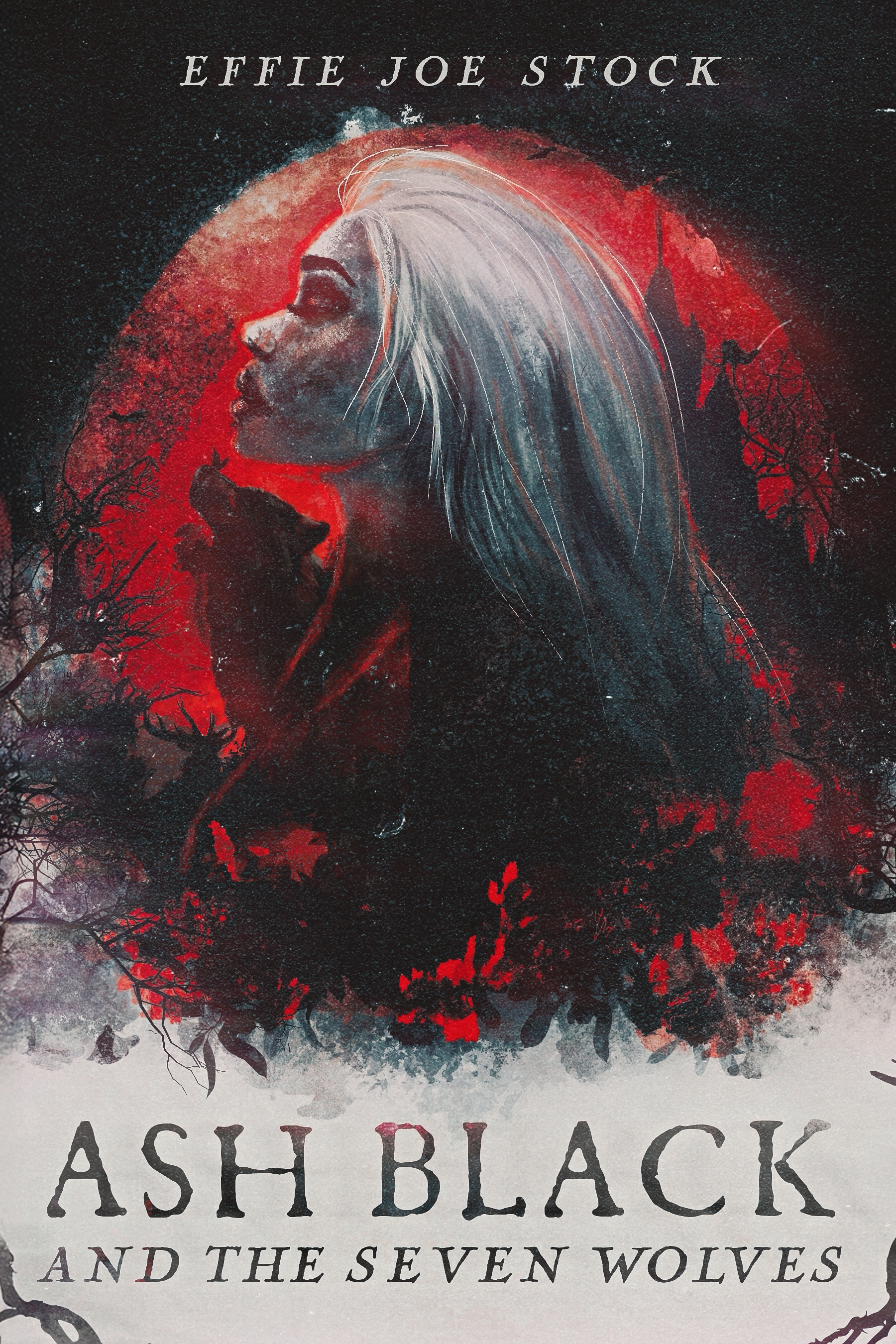 Ash Black and the Seven Wolves book cover