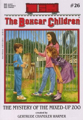 The Mystery of the Mixed-Up Zoo book cover