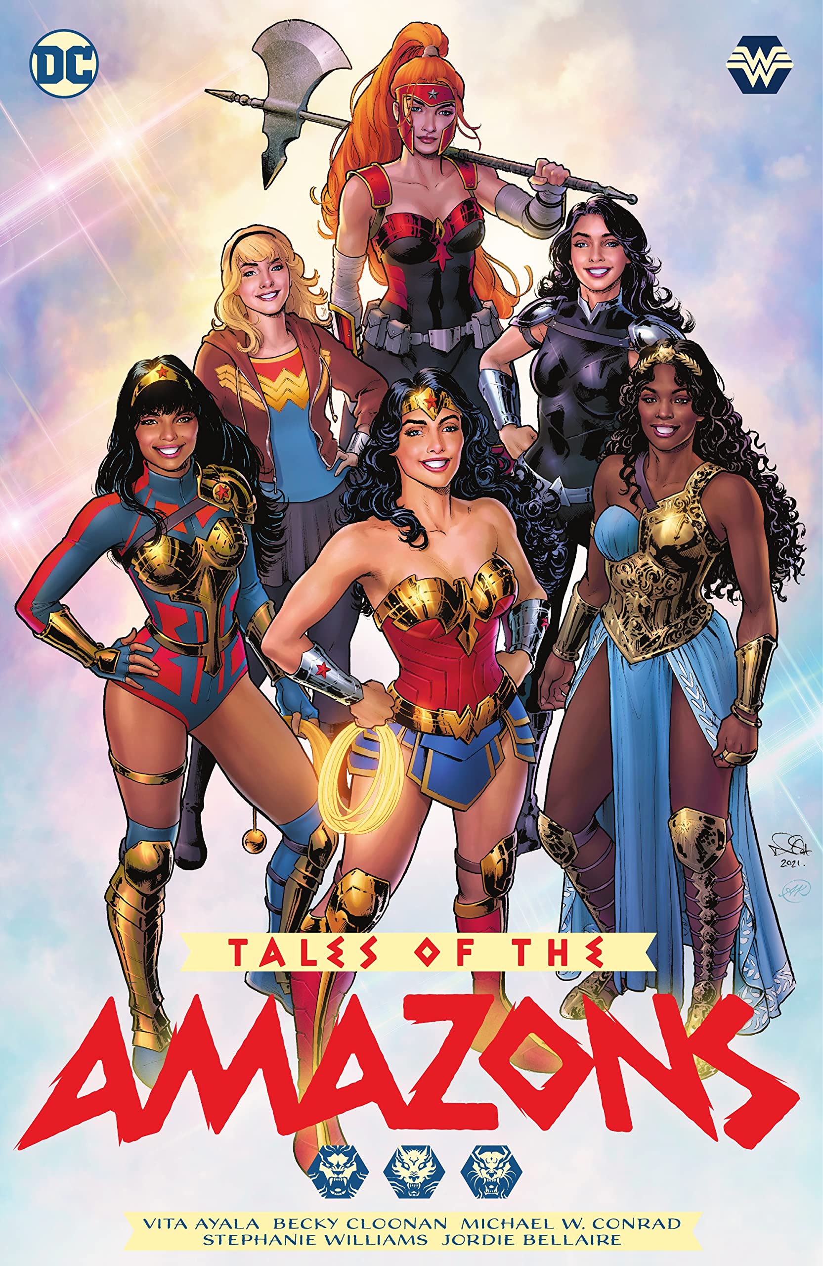 Tales of the Amazons (Wonder Woman book cover