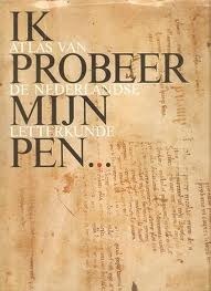 Ik probeer mijn pen book cover