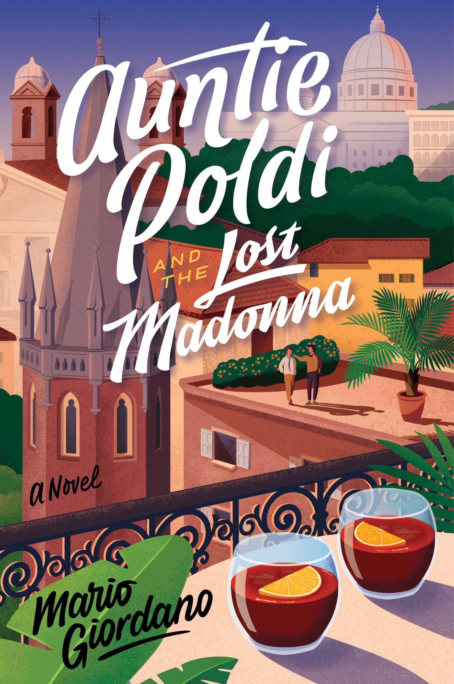 Auntie Poldi and the Lost Madonna book cover
