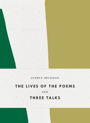 The Lives of the Poems and Three Talks book cover