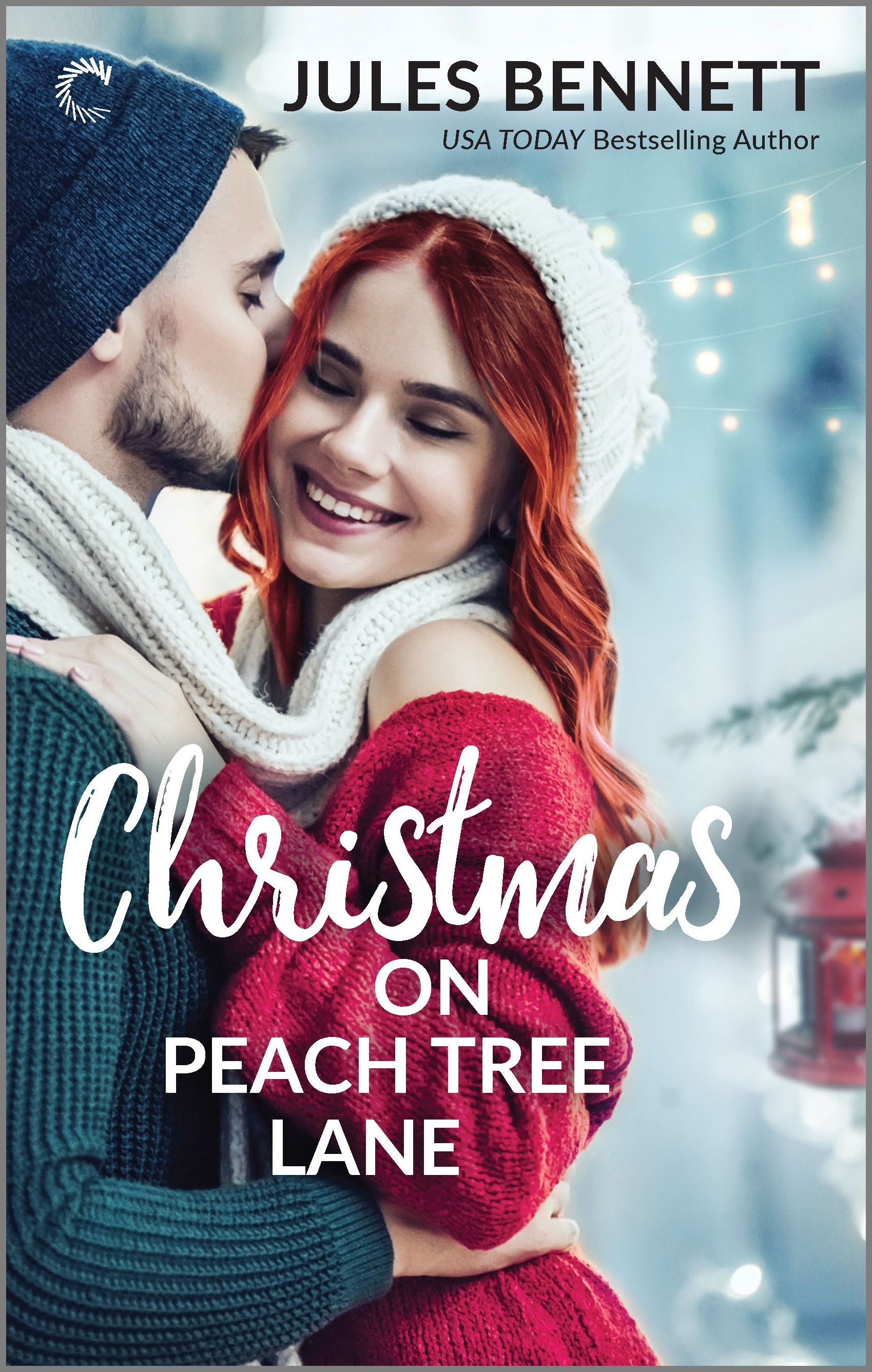 Christmas on Peach Tree Lane book cover