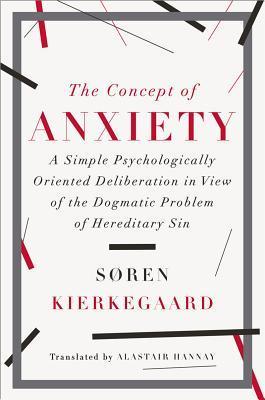 The Concept of Anxiety book cover