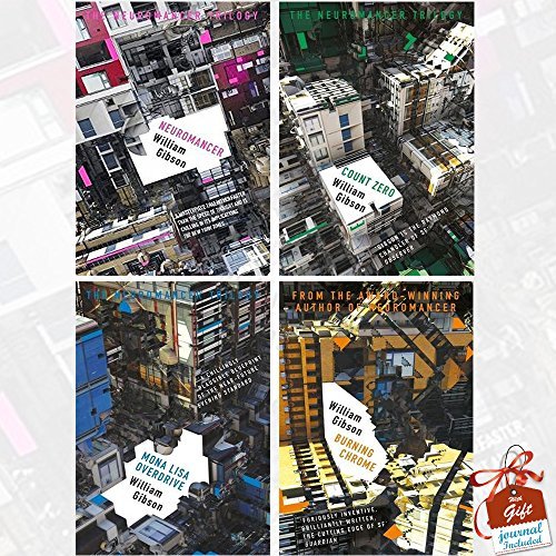William Gibson Neuromancer Collection 4 Books Bundle book cover