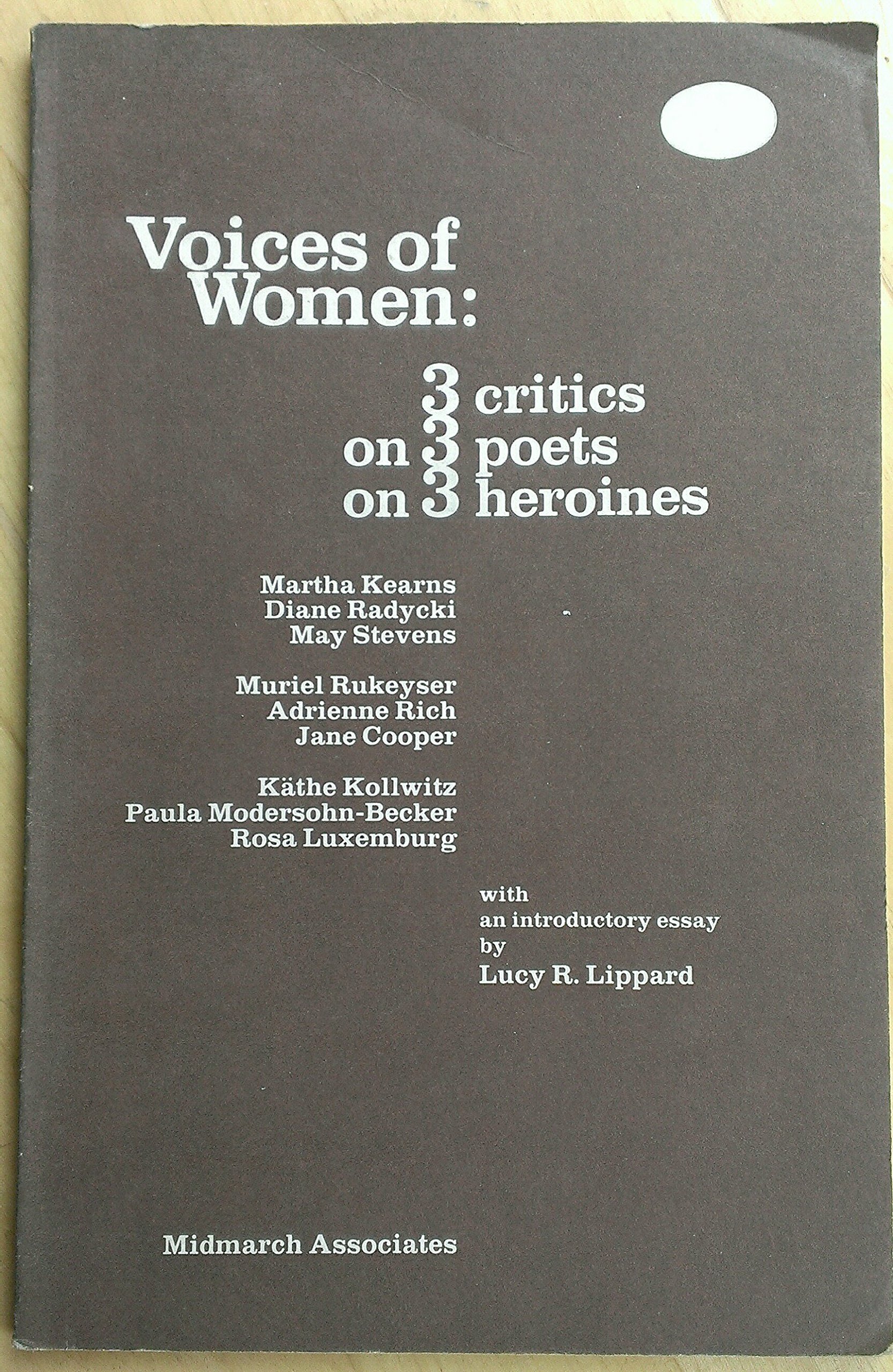 Voices of women book cover
