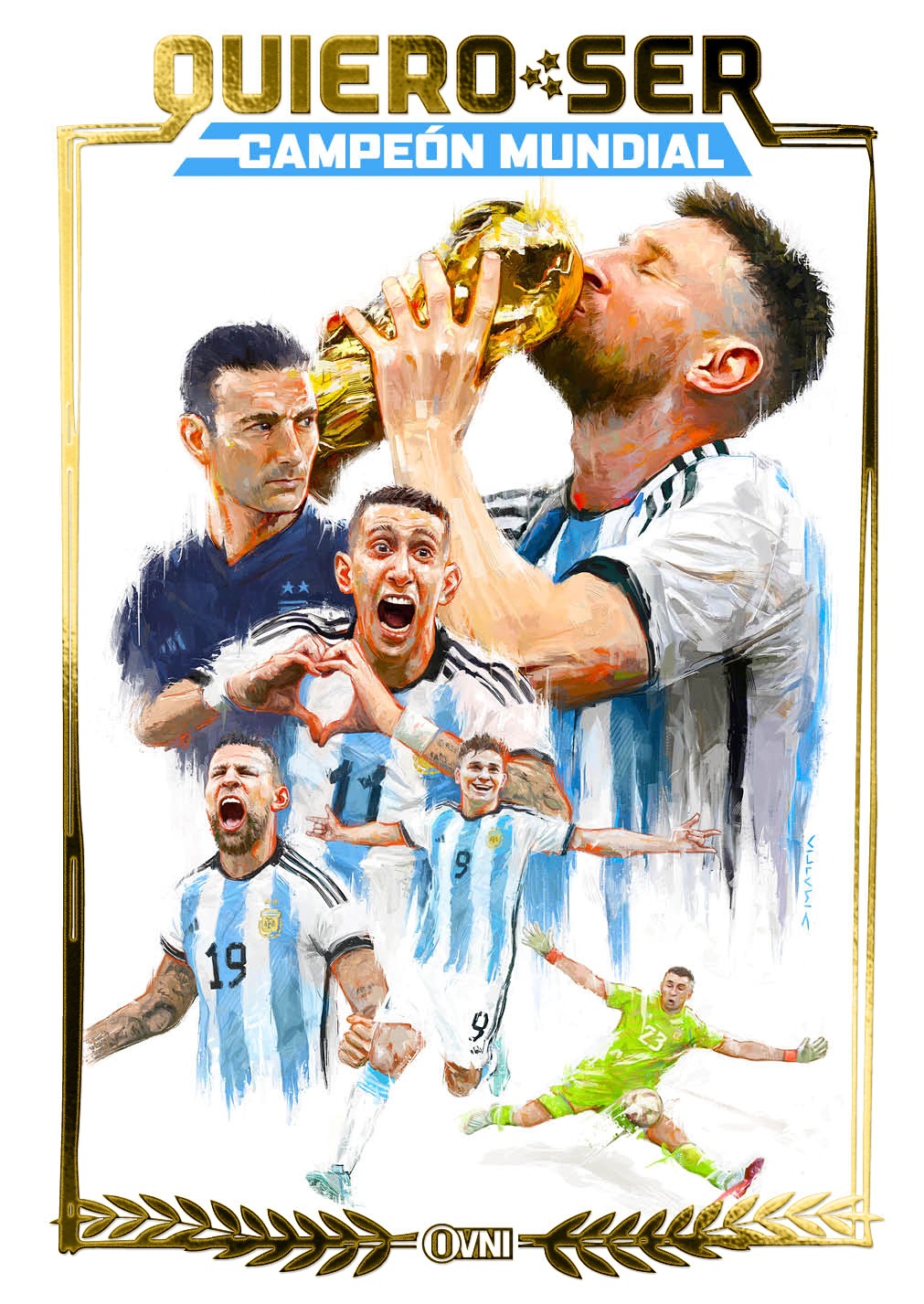 Quiero ser campeón mundial book cover