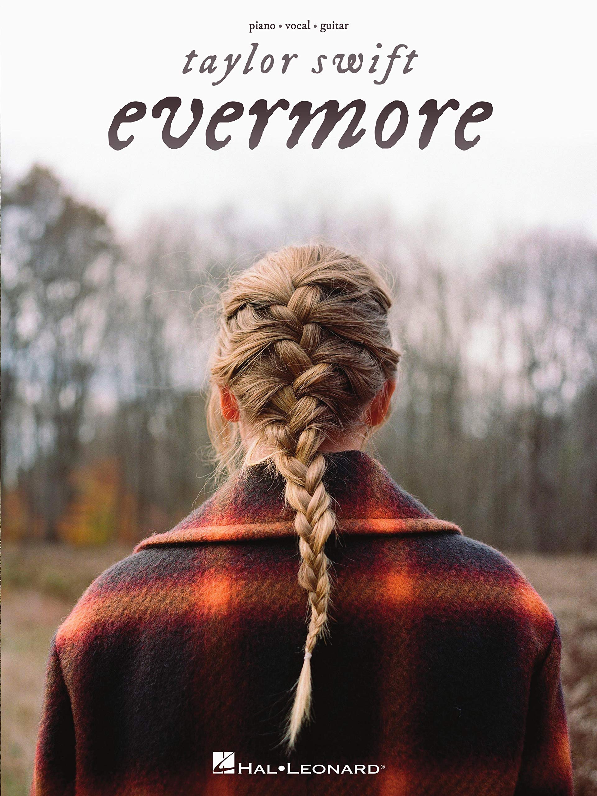 Taylor Swift - Evermore Songbook book cover