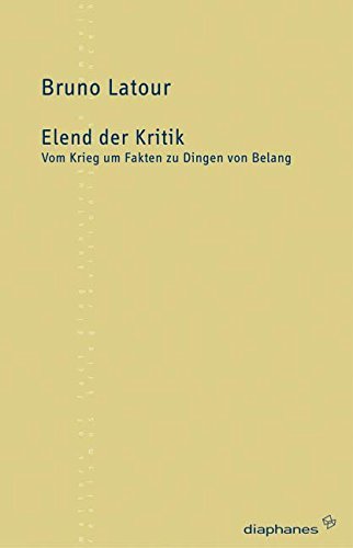 Why Has Critique Run out of Steam? From Matters of Fact to Matters of Concern book cover