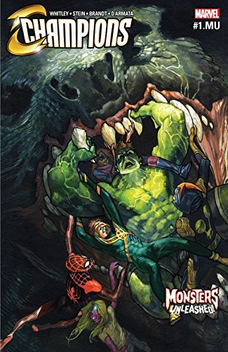 Monsters Unleashed Tie-ins book cover 1