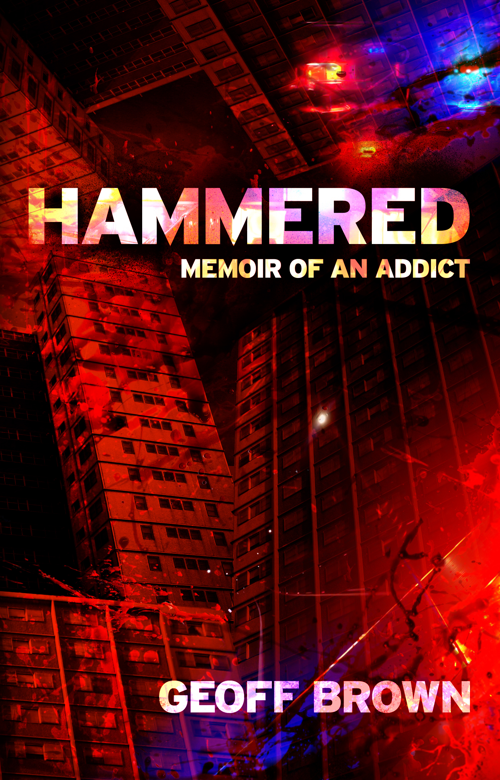 Hammered book cover