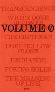 Volume 0 book cover