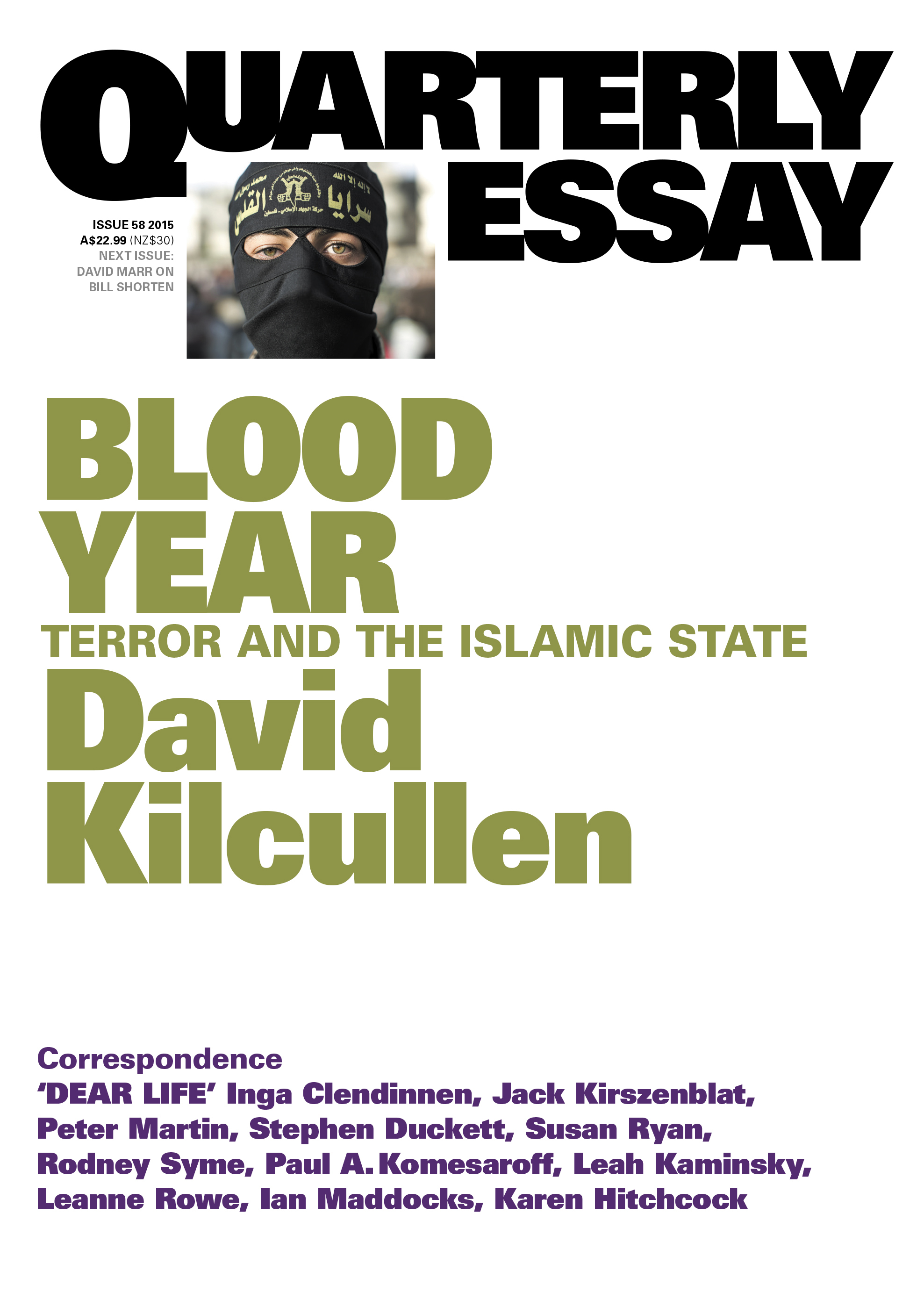 Blood Year book cover